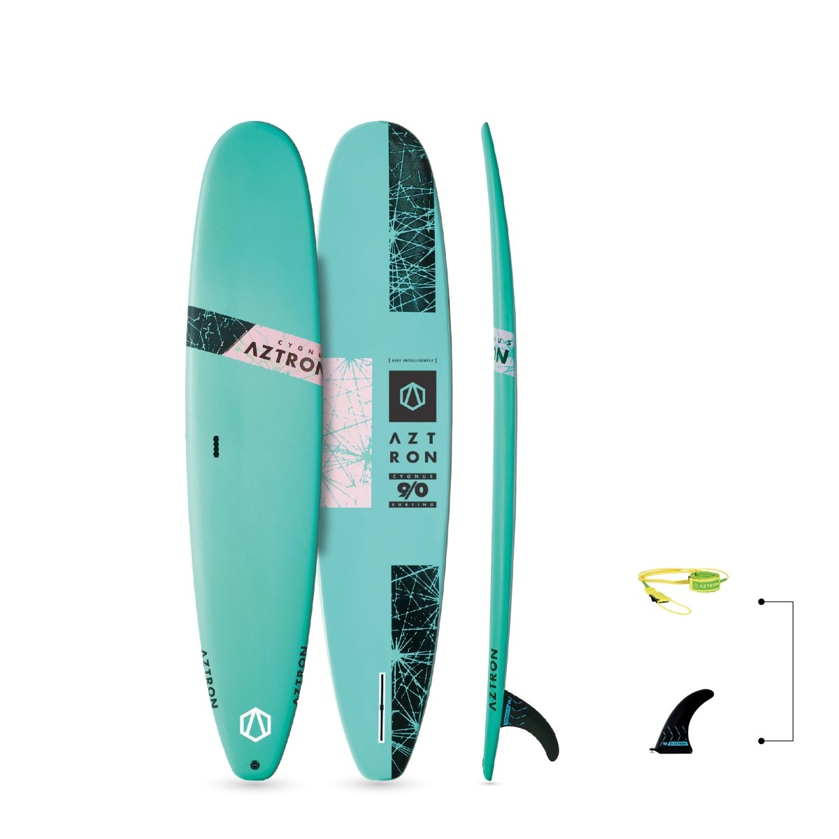 Aztron Cygnus Carbon Race Surf Board 9’