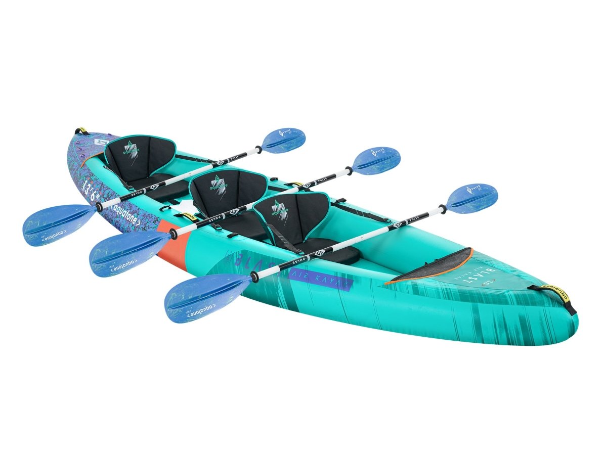 Aquatone Blast 13'6" 3 Person Kayak - Paddlestore